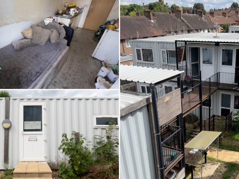 'Shanty-town' west London estate made of shipping containers to be pulled down